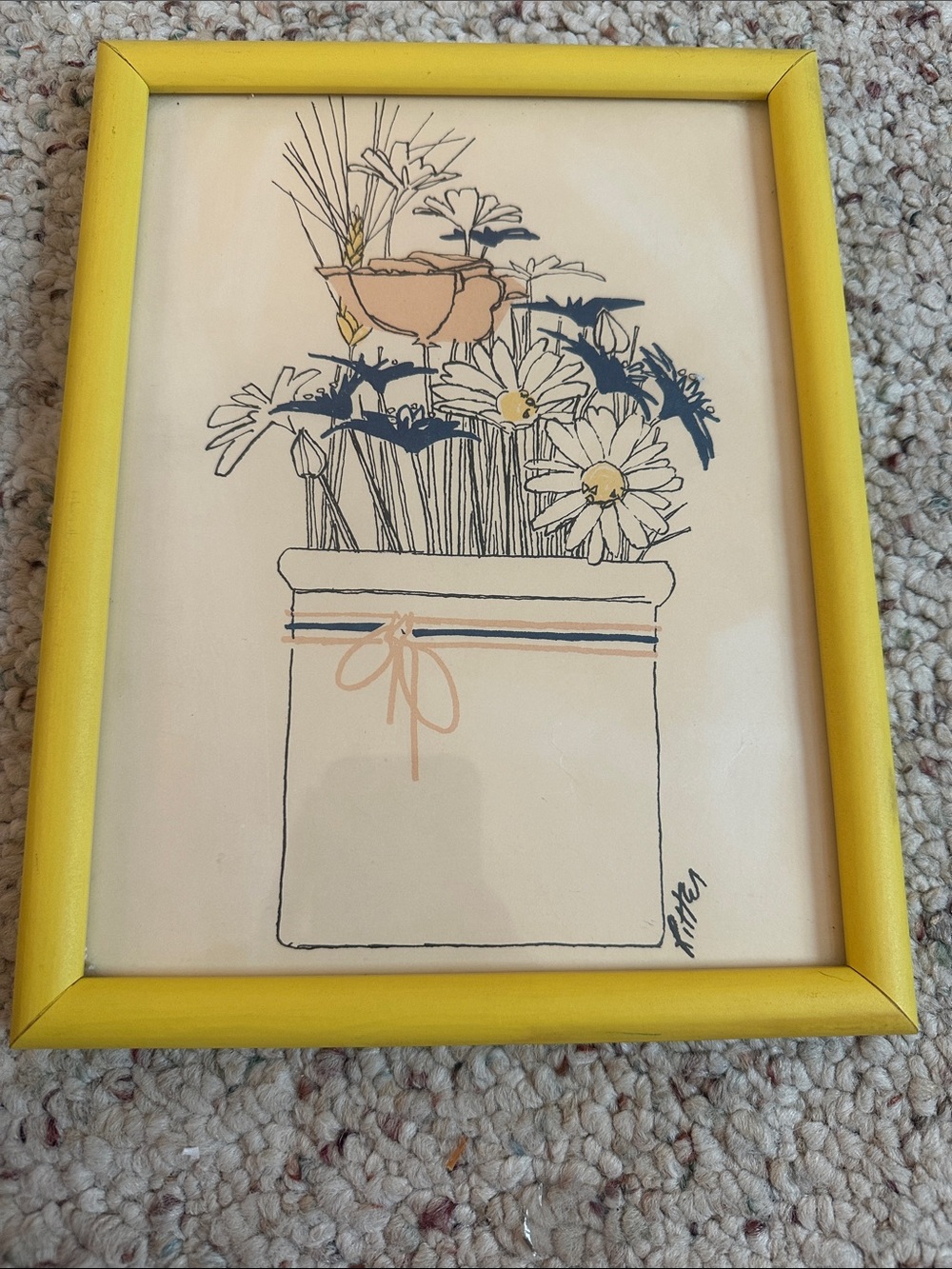 Vintage 8 x 10 print by “Ritter”